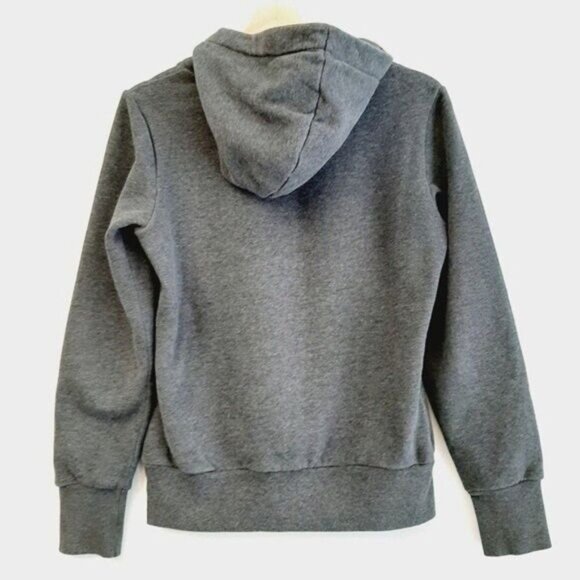 PUMA Sweatshirt Hoodie Grey w/ Velvet Logo Sz S - Picture 5 of 8